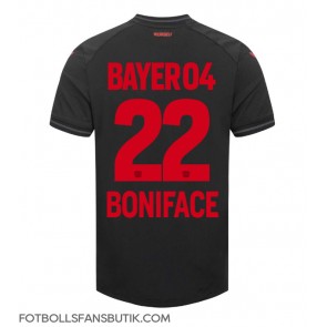 Bayer Leverkusen Victor Boniface #22 Replika Hemmatröja 2023-24 Kortärmad